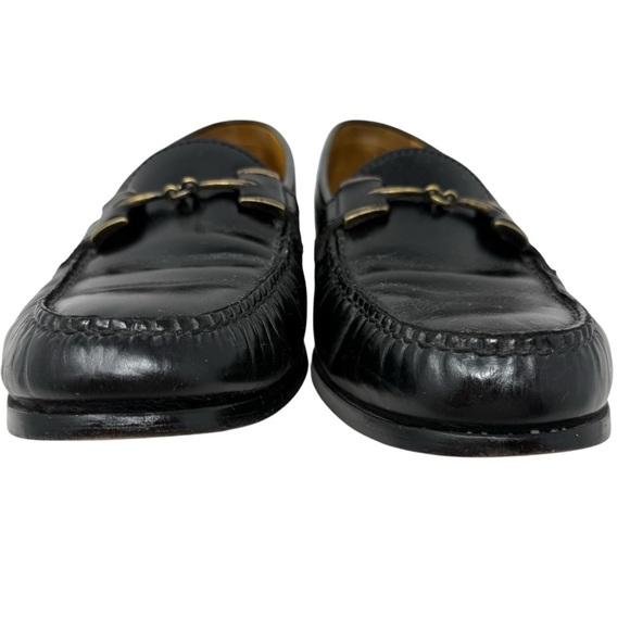 Cole Haan Nike Air American Classics Bit Loafers Black Leather Size 10.5M Men's - Picture 5 of 14